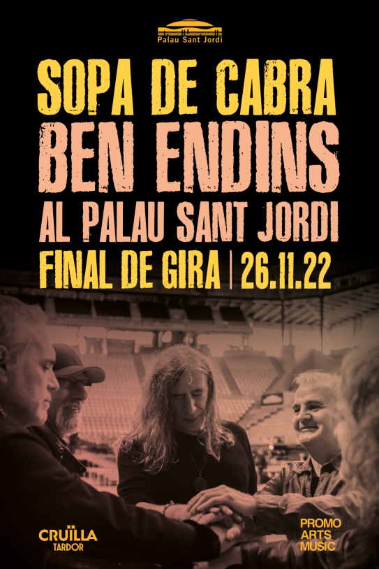 cartell palau sant jordi sopa de cabra