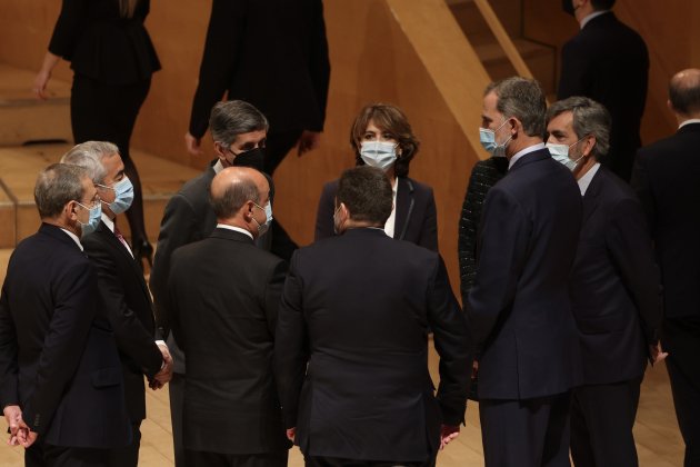 Rey Felipe VI, Lesmes, acto promoción escuela judicial, auditorio de Barcelona - Sergi Alcàzar