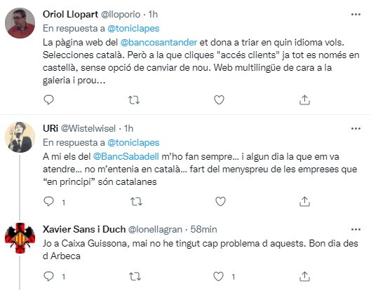 reacciones Durmiera|Manchara denuncia catalán Twitter