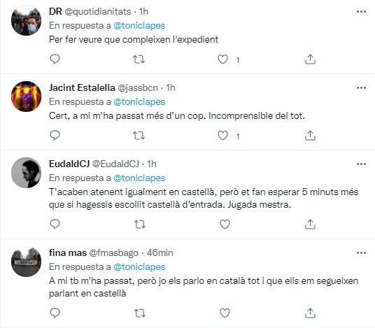 reacciones Durmiera|Manchara denuncia catalán 2 Twitter