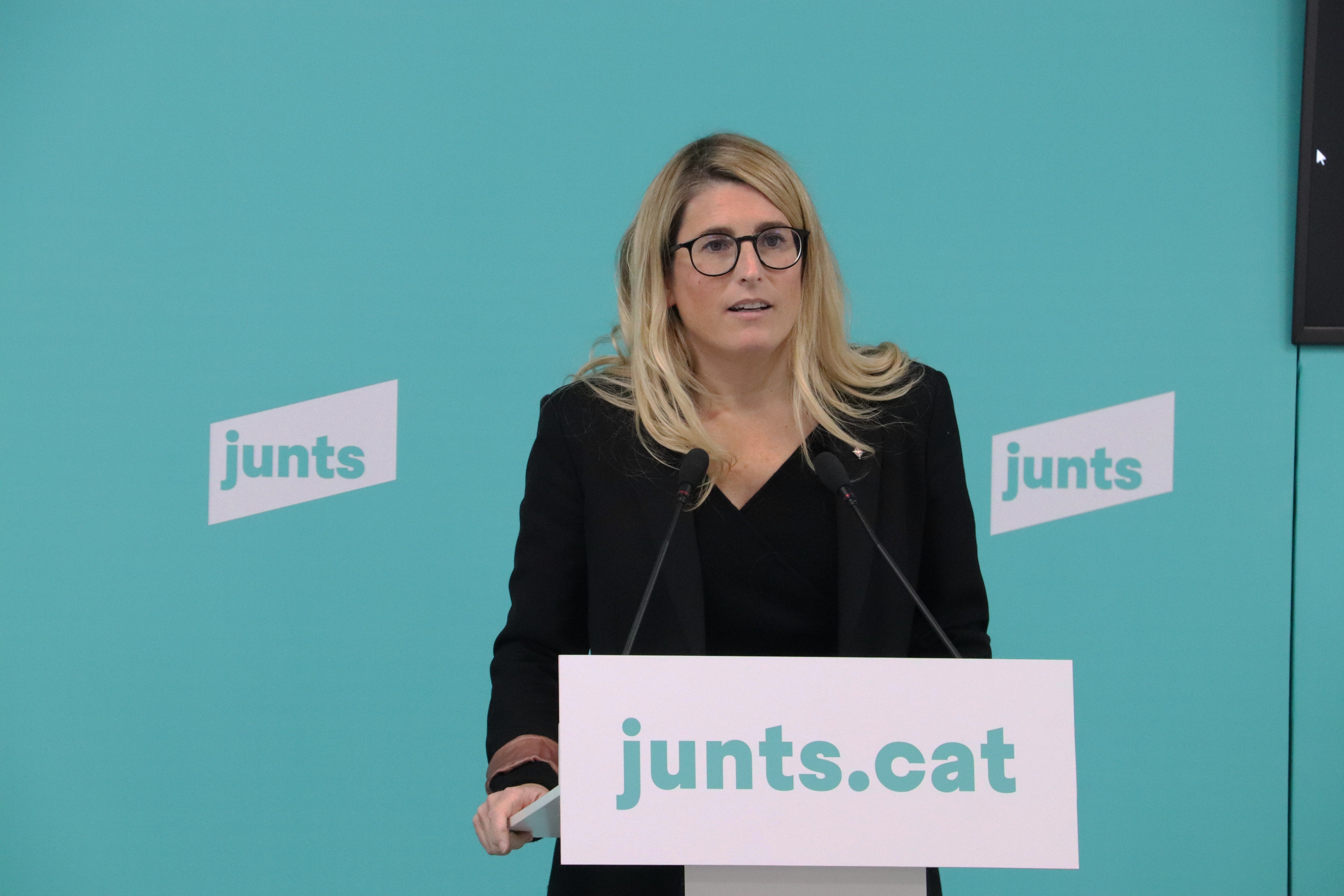 Junts asegura que el acuerdo con los comunes "afecta a un 0,0005% de los presupuestos"