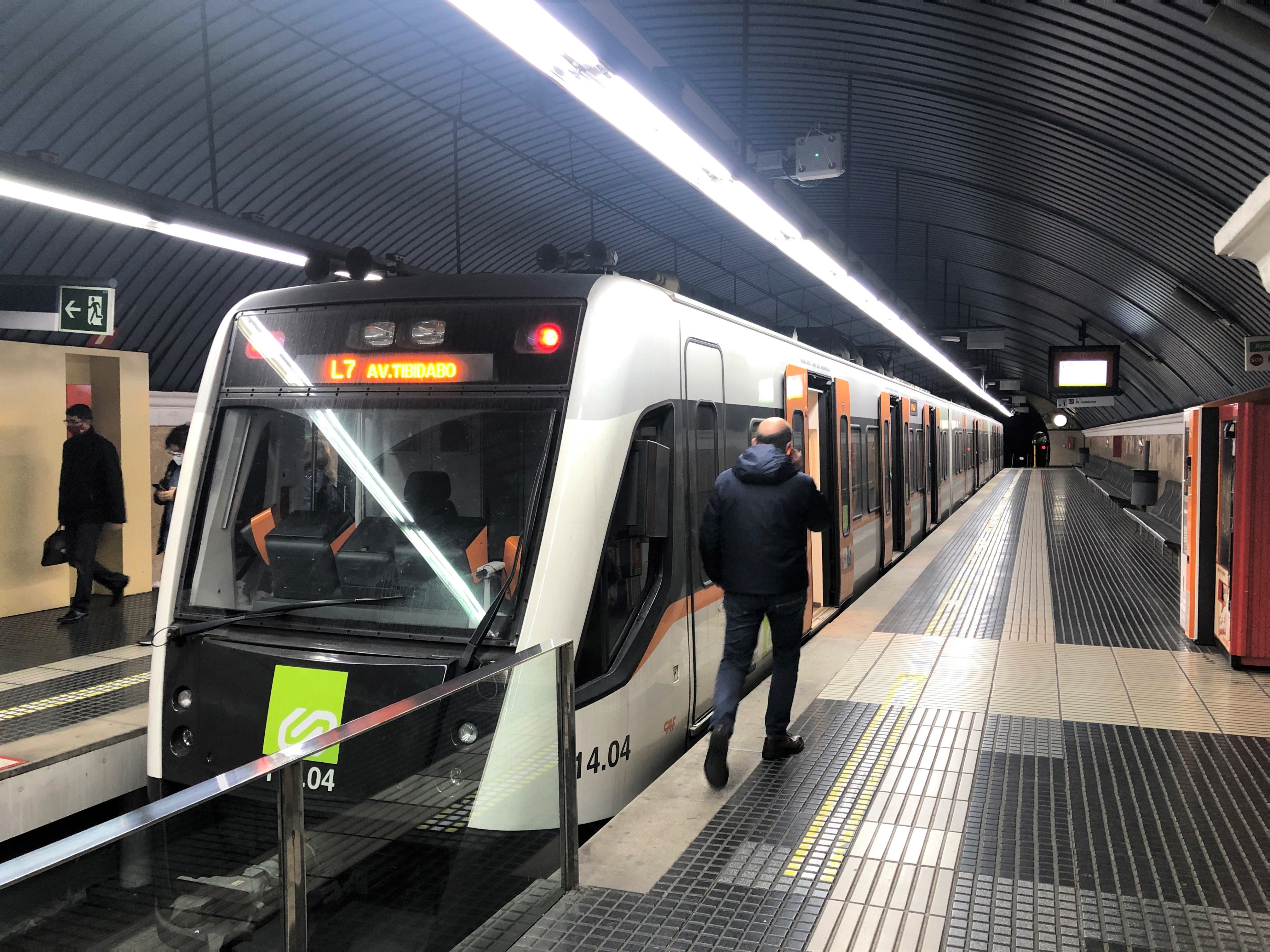 La estación de Avinguda Tibidabo d'FGC, sin servicio del 4 al 6 de diciembre