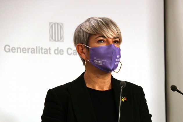 Consellera de justicia, Lourdes Ciuró RPD Palau de la Generalitat - ACN