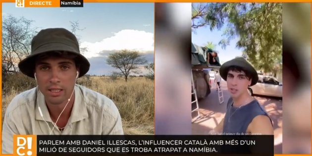 Daniel Illescas atrapado Namibia 8tv