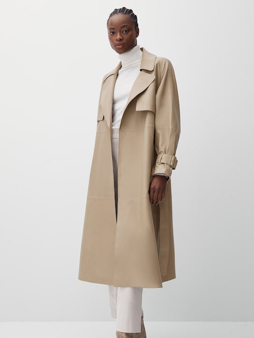 Chaqueta trench de Massimo Dutti