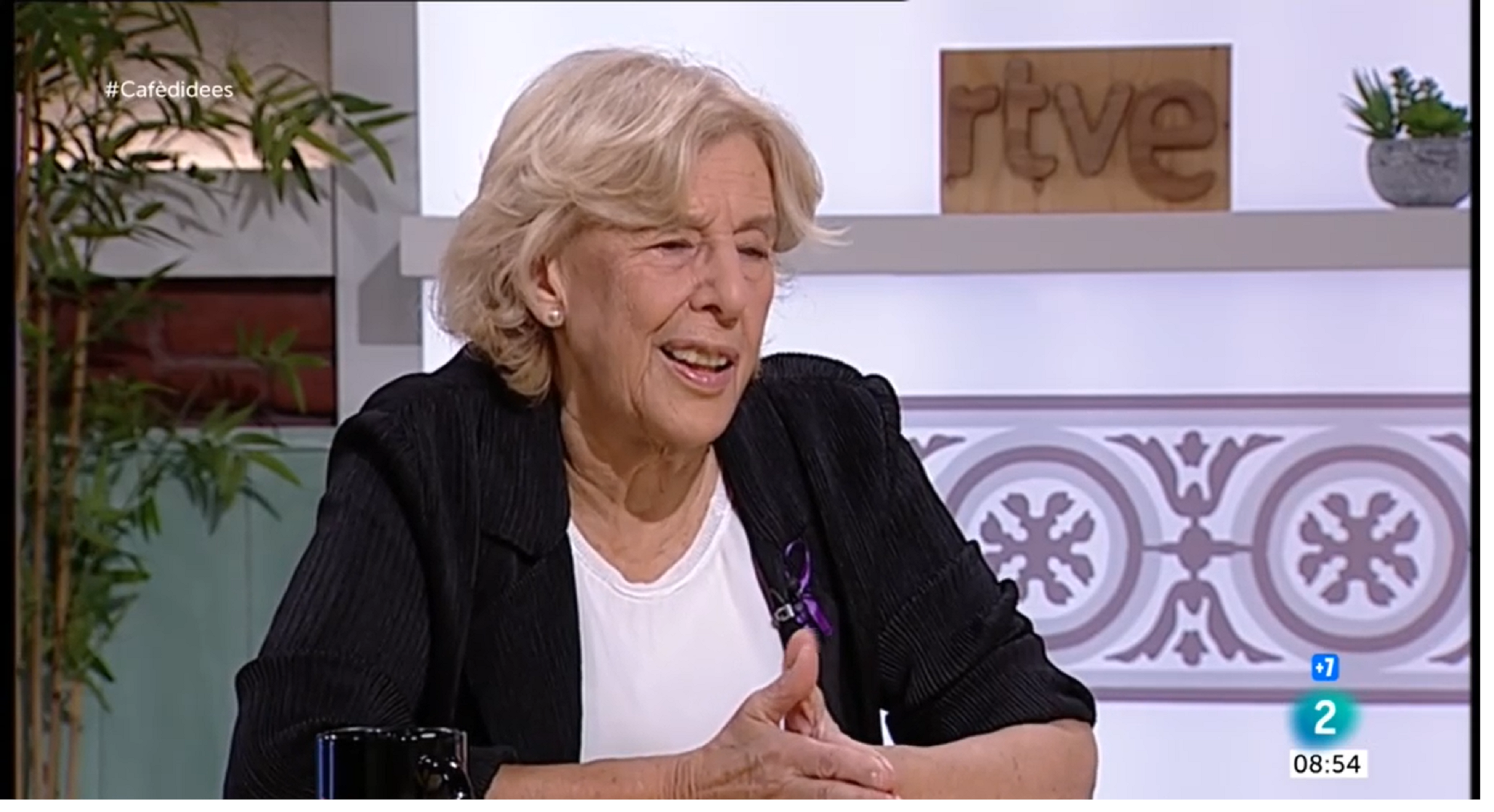 Manuela Carmena culpa el procés independentista del auge de Vox