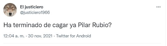 Rubio caca 5 Twitter