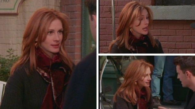 Julia Roberts en 'Friends'/ Twitter