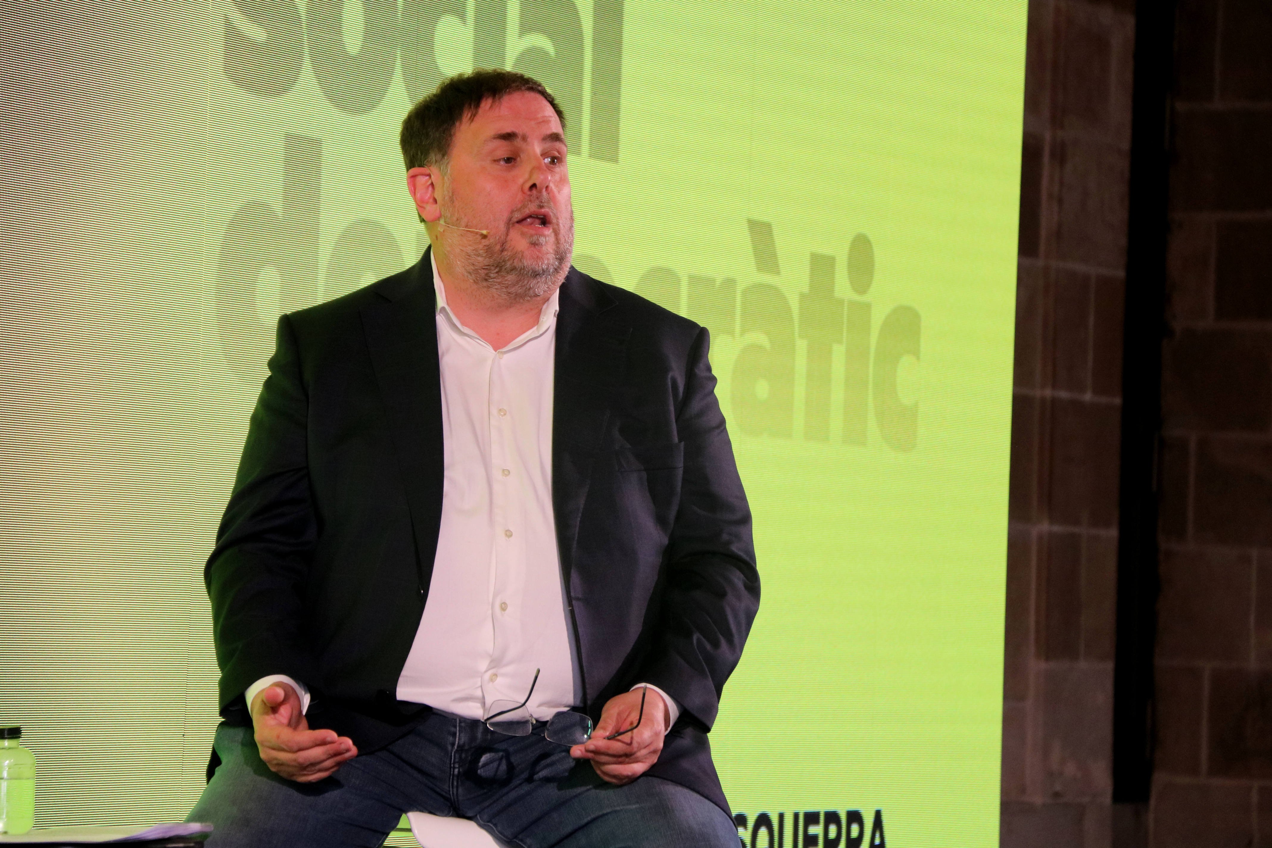 Junqueras: "Si no hay presupuestos españoles, no es culpa de Esquerra"