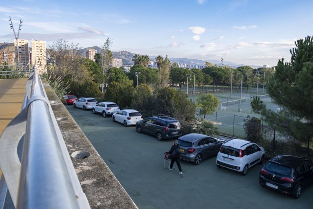 Parking Montbau, tenis complejo deportivo, Reportaje Palmer Carlos Baglietto