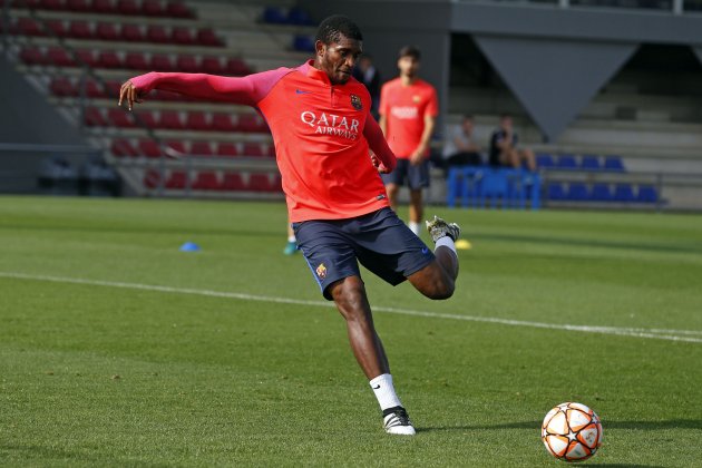 Marlon Santos Barça entrenamiento FCB