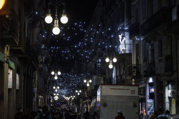 Luces de Navidad calle ferran Ayuntamiento de Barcelona Belén|Pesebre balan - Sergi Alcàzar
