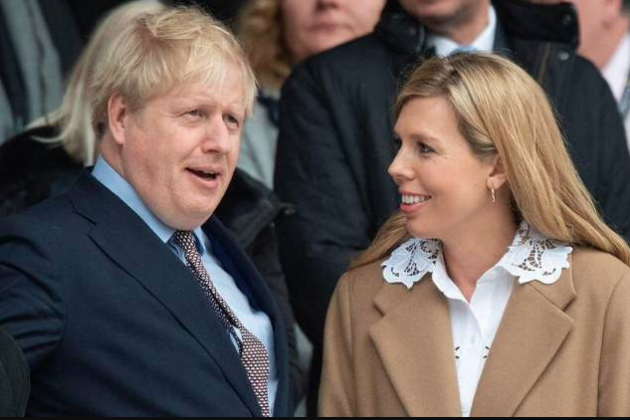 Boris Johnson i la seva dona/ Agència