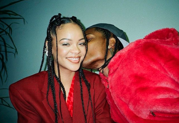 Rihanna y A$AP Rocky/ Instagram