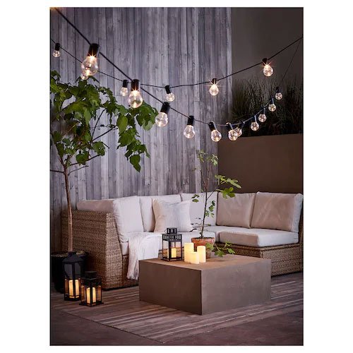 Espelmes|Veles Godafton amb llums LED a la venda a Ikea