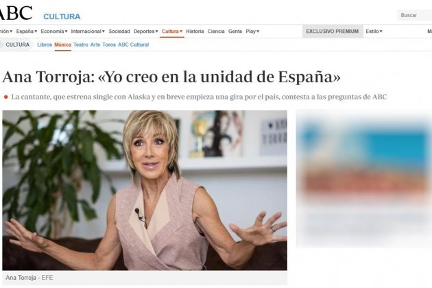 Ana Torroja entrevista ABC.es