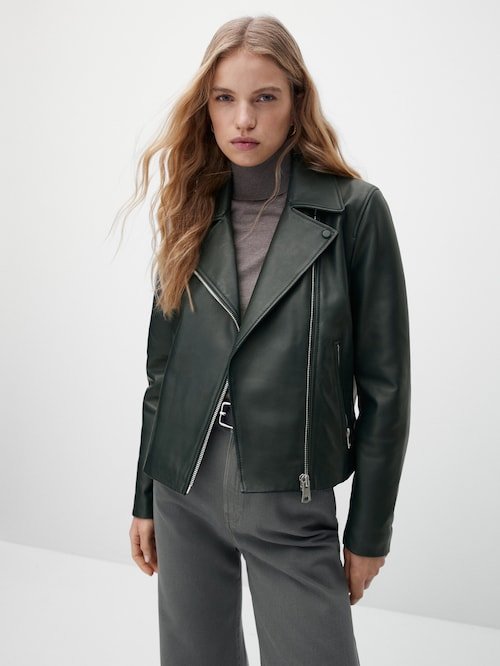 Chaqueta biker de Massimo Dutti