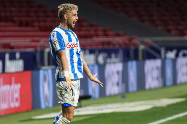 Januzaj celebra gol real societat Europa press