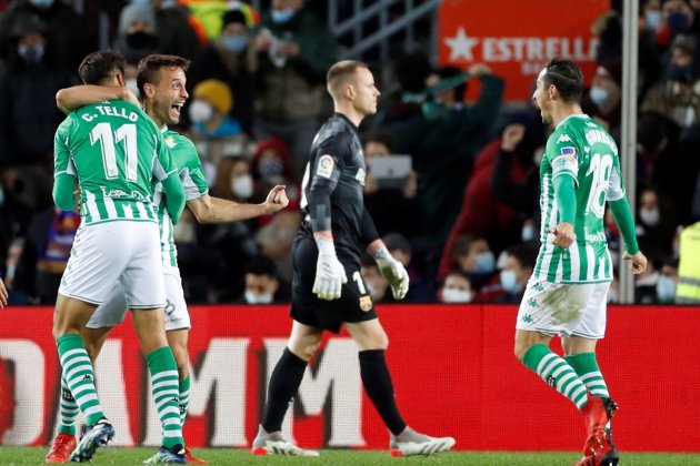 Gol betis canales juanmi ter stegen barça betis efe