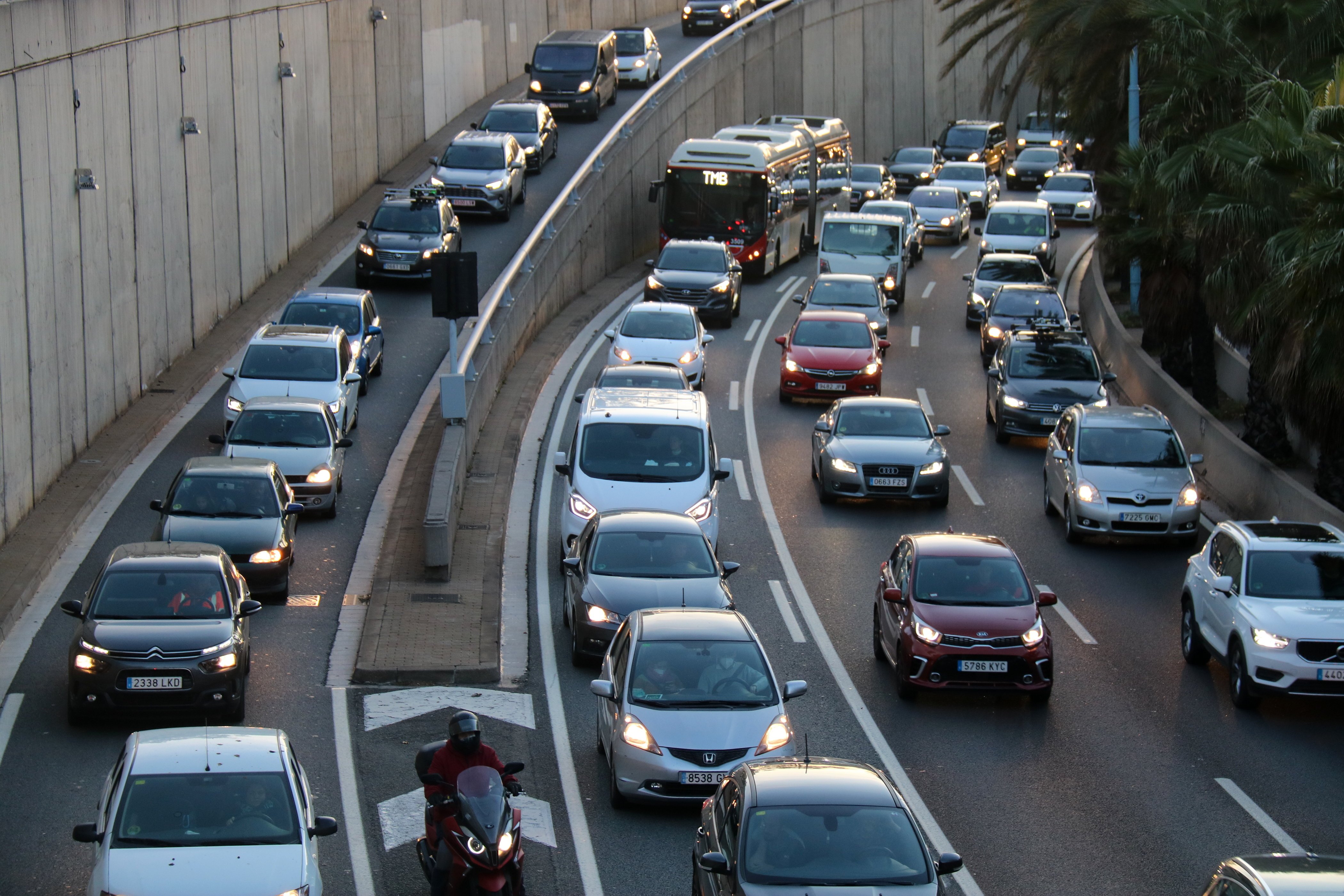 Operación salida: unos 350.000 vehículos saldrán del área metropolitana de Barcelona en dos días