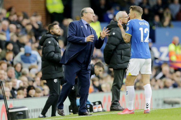 Rafa Benitez Lucas digne everton europa press