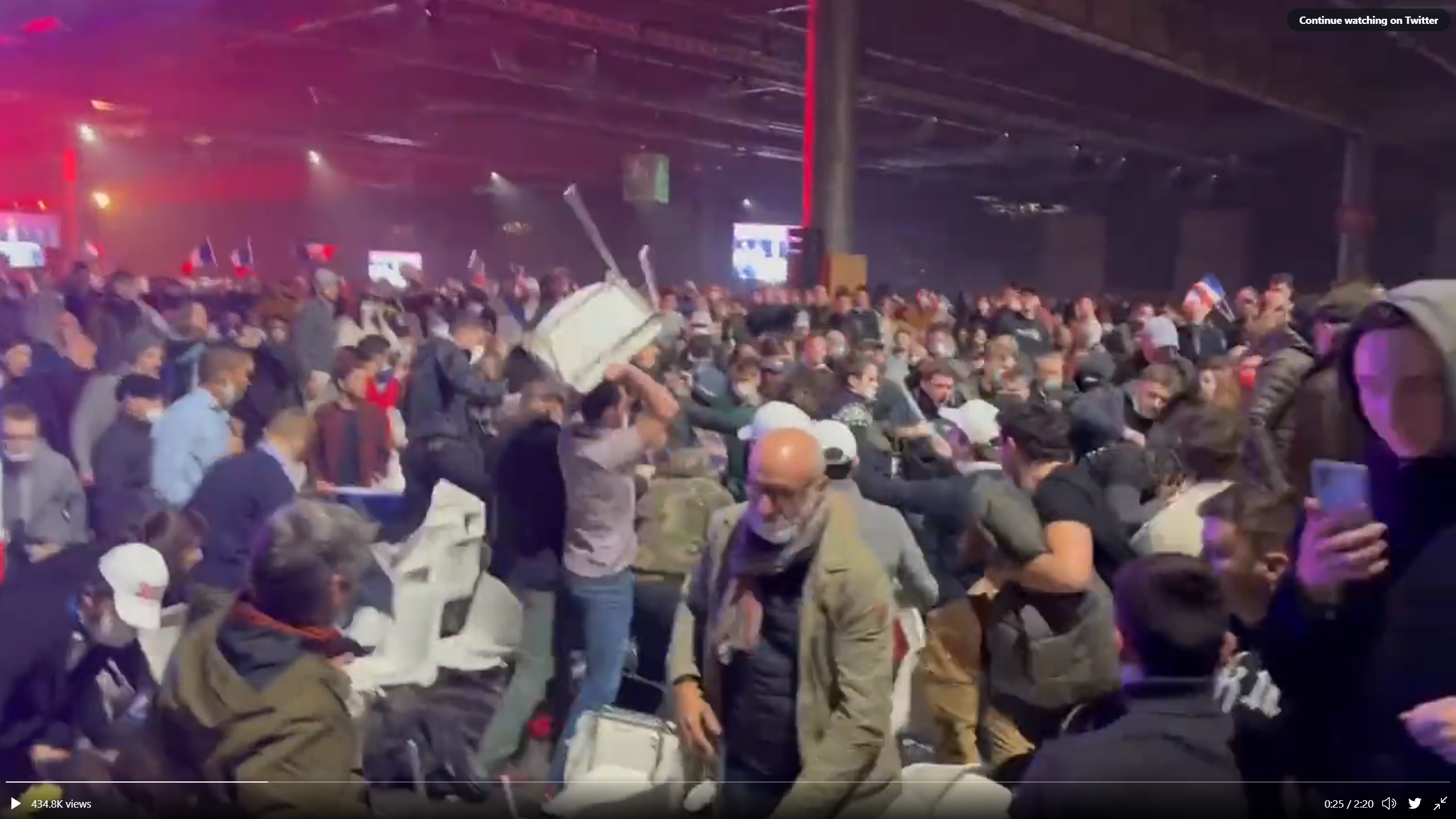 Creus que els incidents contra els mítings ultres els beneficia?