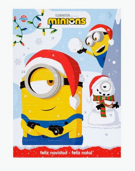 Calendario de Adviento de los Minions a la venta en Mercadona