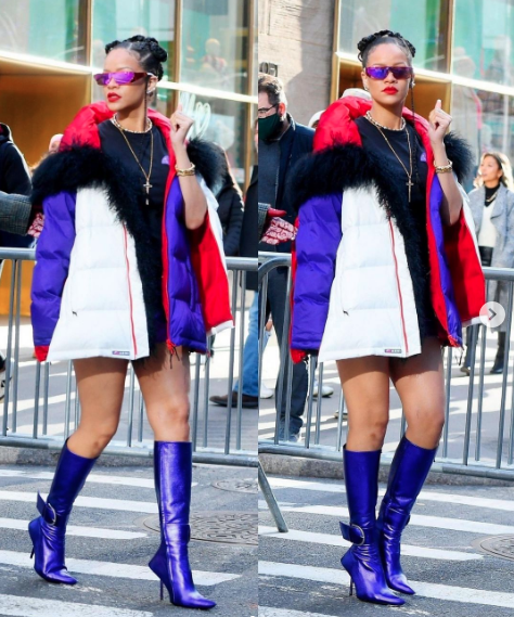 Rihanna’s Look for Shopping in New York Becomes the Center of Attention: Video