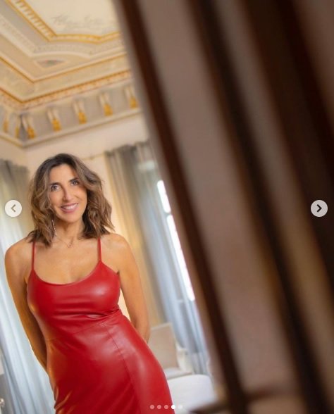 paz padilla vestido rojo 4