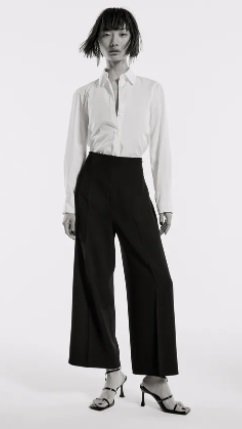 Pantalón culotte de Zara