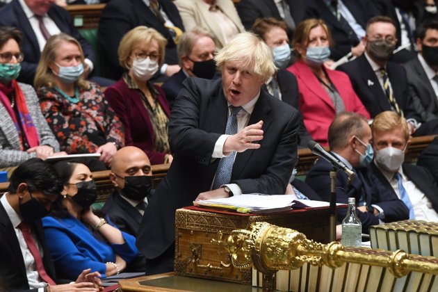 Boris Johnson Parlamento EFE