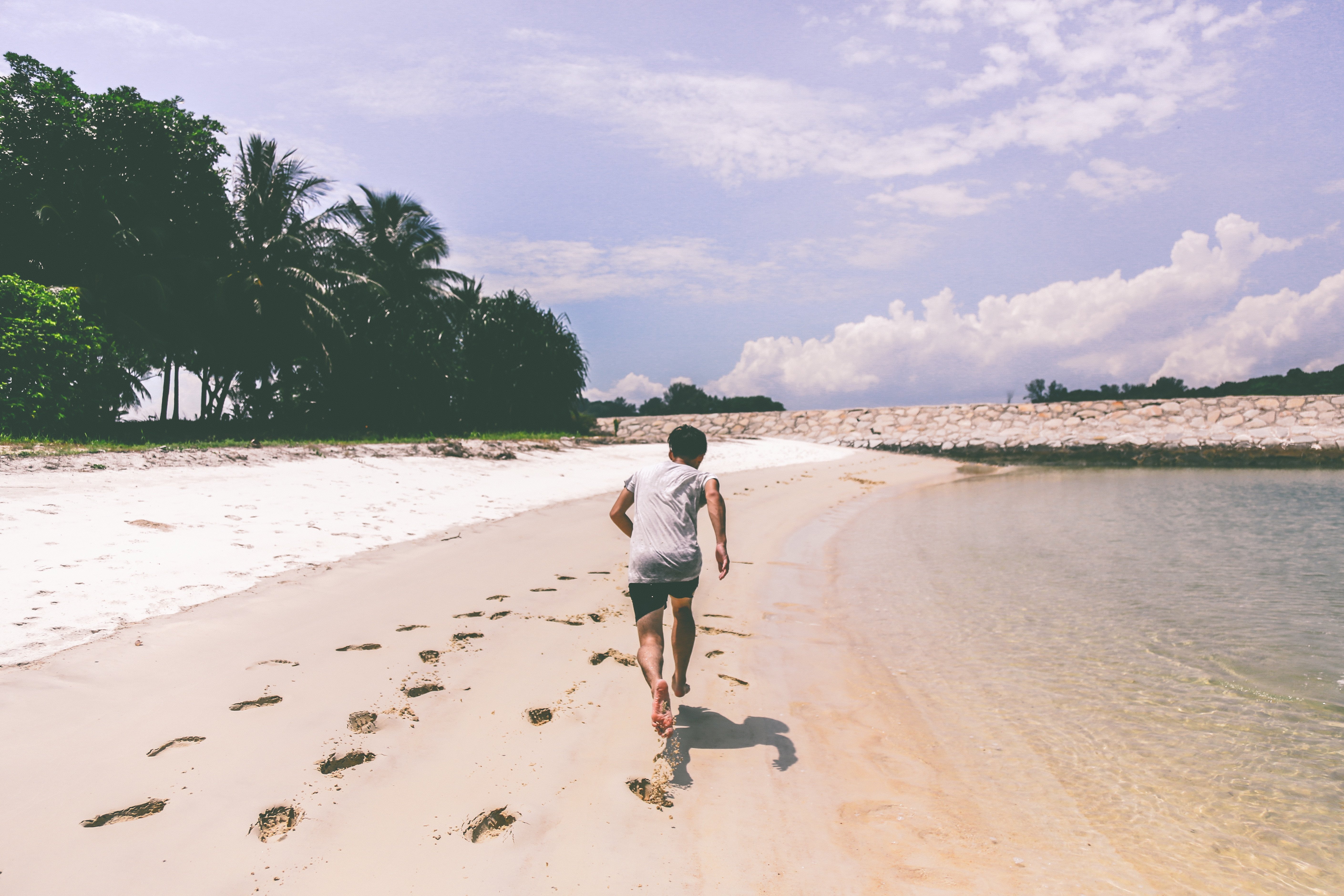 Joven corriendo