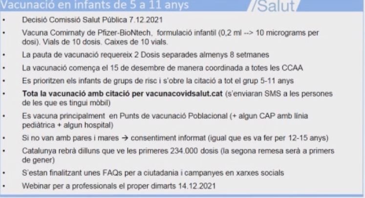vacunacio infantil