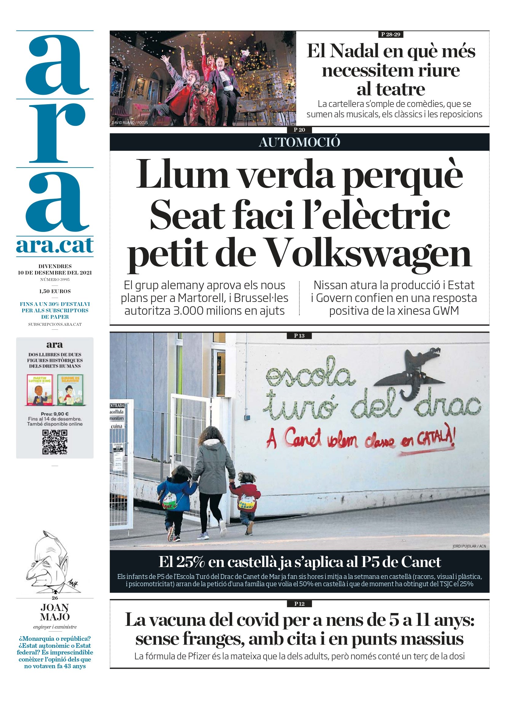 ARA 10 diciembre ARA 10 diciembre