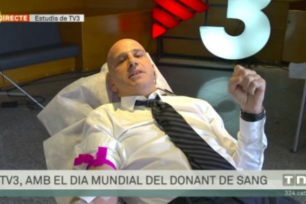 xavi coral donante sangre