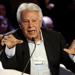 Felipe González no veu delicte de rebel·lió dels dirigents independentistes