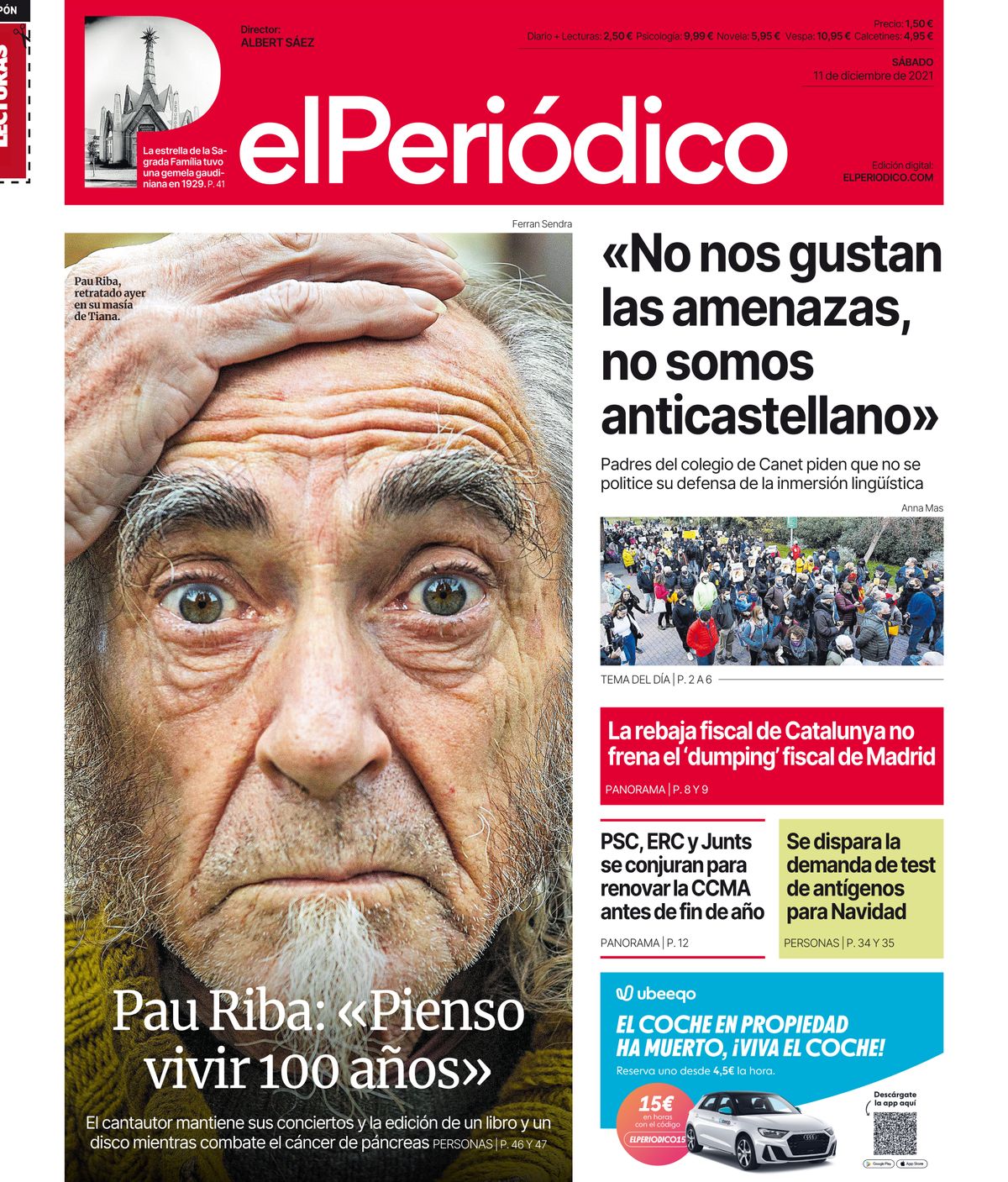 portada el periodico 11 diciembre 2021 portada el periodico 11 diciembre 2021