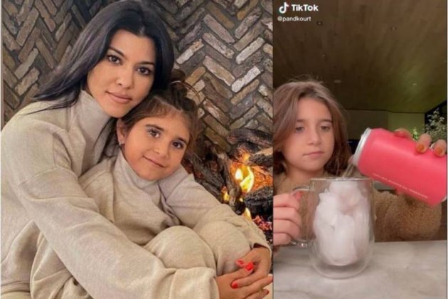 Kourtney Kardashian y su hija