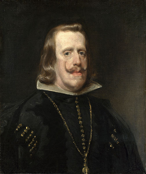 Retrato de Felipe IV (1656), obra de Diego Velazquez. Fuente National Portrait Gallery. Londres