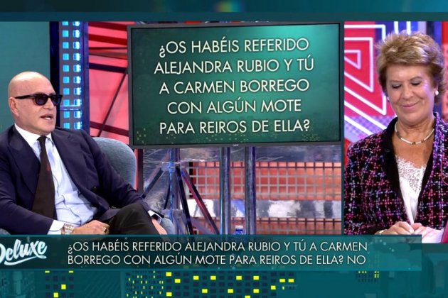 Kiko Matamoros polígrafo Conchita Deluxe Telecinco Kiko Matamoros polígrafo Conchita Deluxe Telecinco