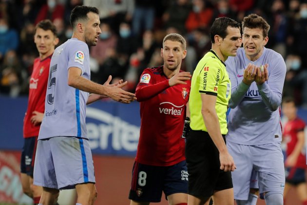 Gerard Pique Osasuna Barca EFE