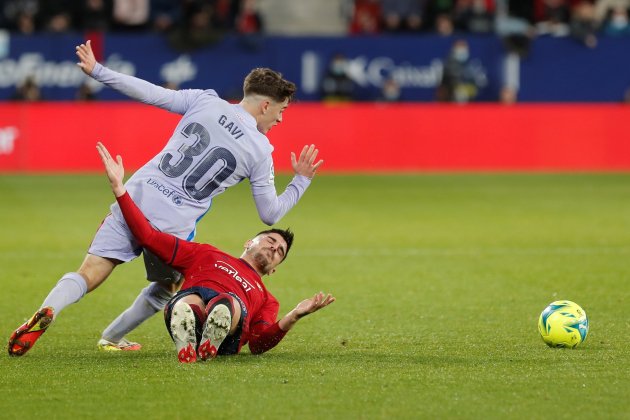 gavi cae osasuna barça efe