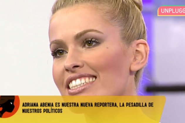 Adriana Abenia debut Sálvame Telecinco