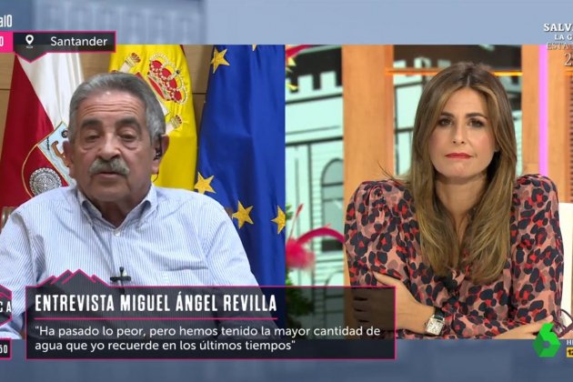 Nuria Roca cono Miguel Ángel Revilla La Sexta