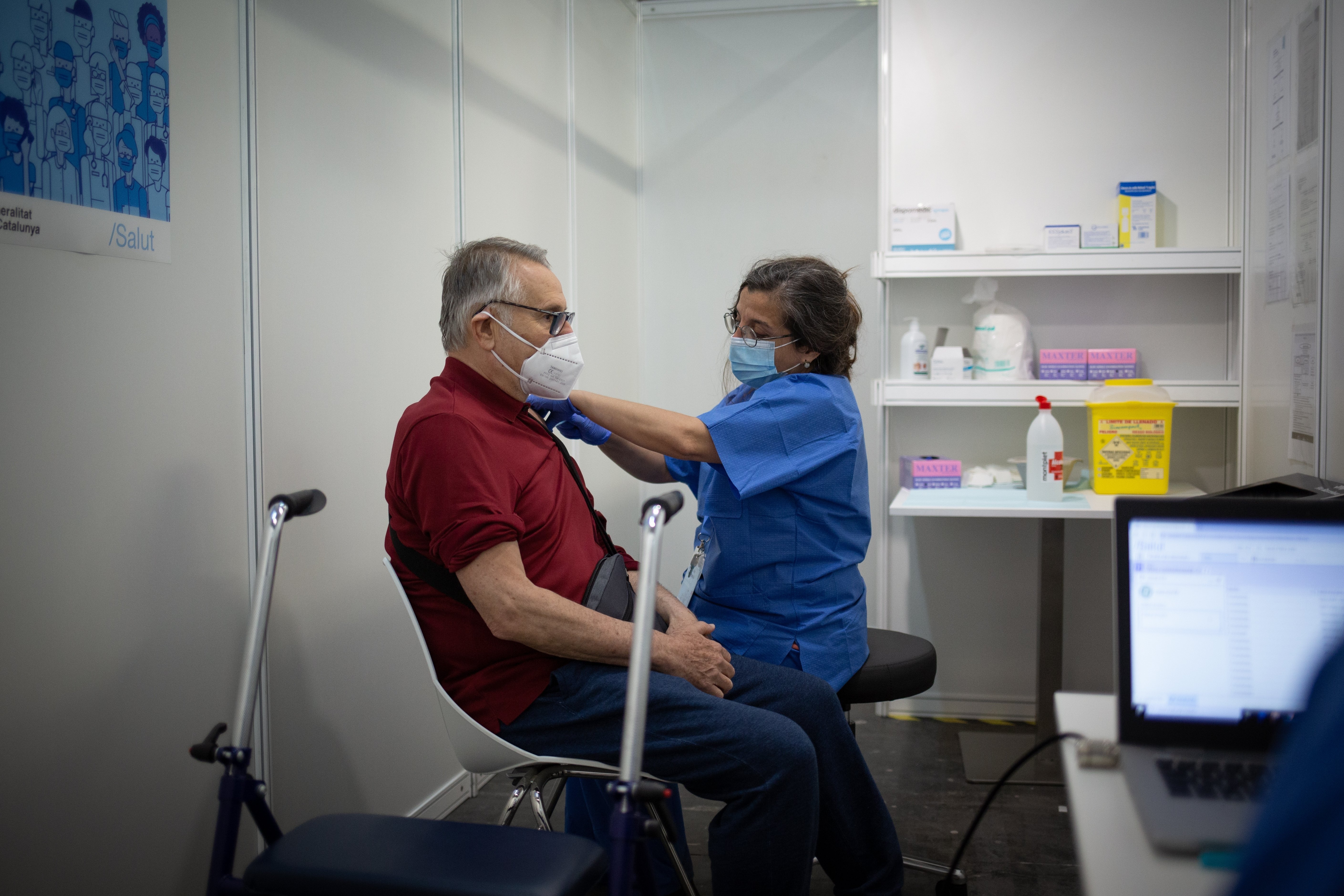 Salut hace un llamamiento a vacunarse de la covid para prevenir la gravedad de la enfermedad