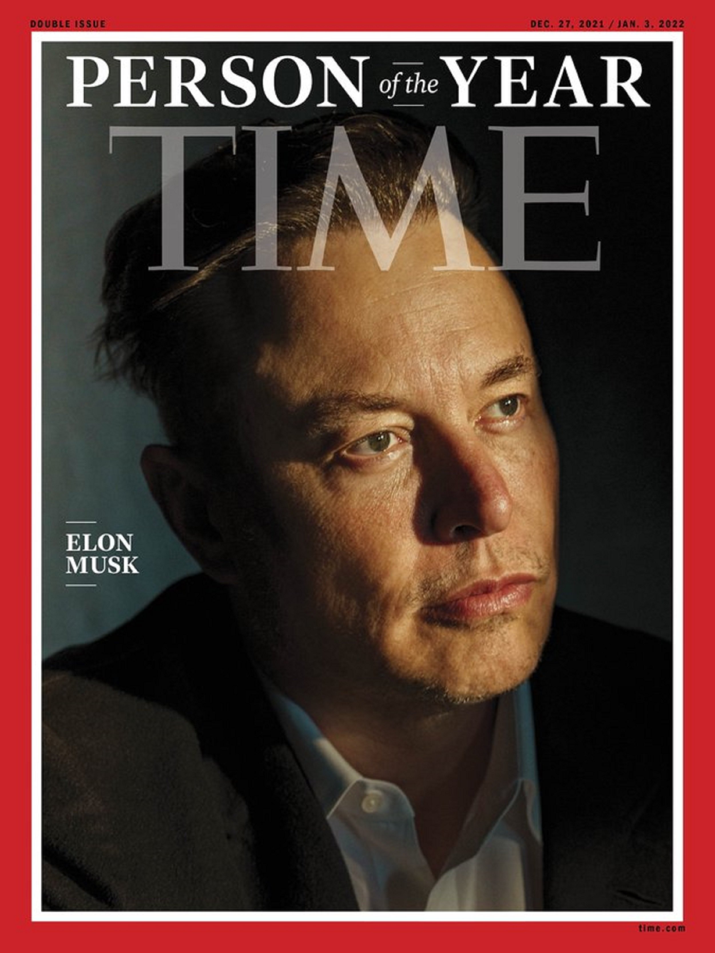 La revista 'Time' nombra a Elon Musk la persona más influyente del año 2021