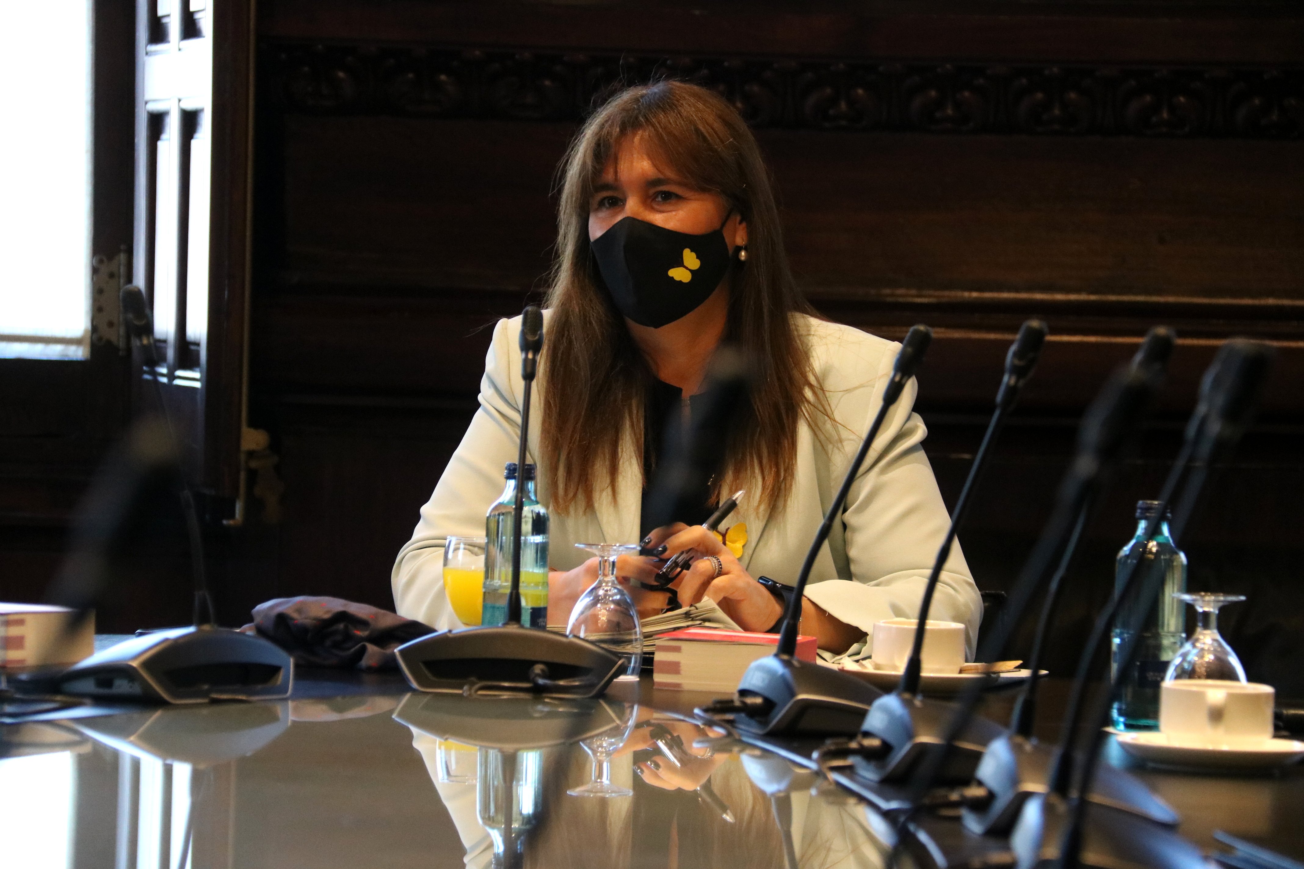 Borràs: "El cas Juvillà vulnera els drets de tots els electors"