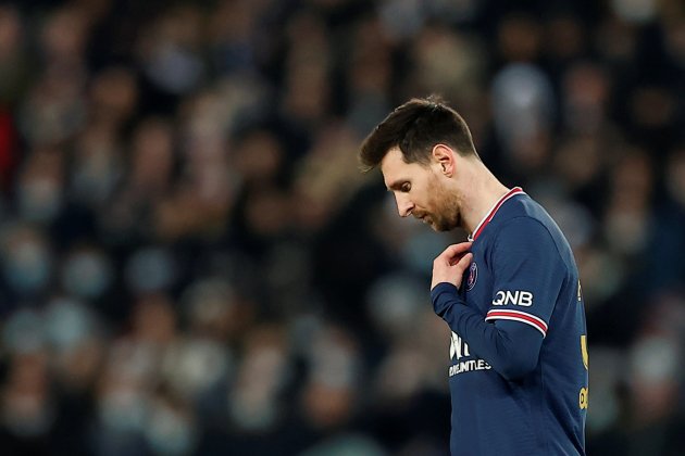 Messi triste PSG EFE