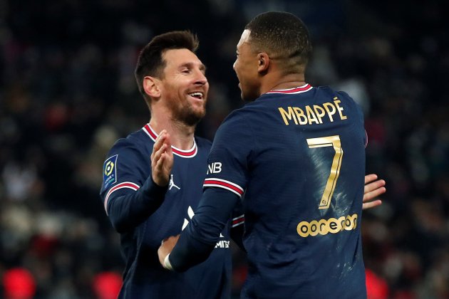 Messi Mbappe PSG EFE