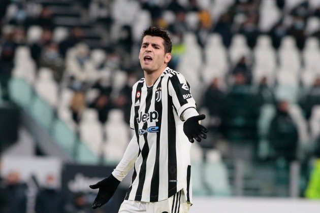 Alvaro Morata queixa juventus turin europa press